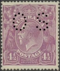 King George V, Perforated OS