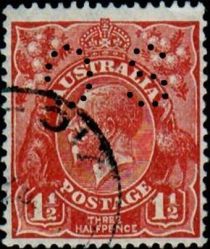 King George V, Perforated OS