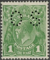 King George V, Perforated OS