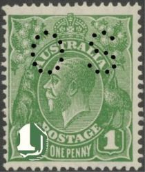 King George V, Perforated OS