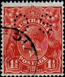 King George V, Perforated OS