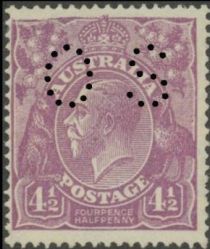 King George V, Perforated OS