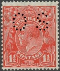 King George V, Perforated OS