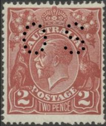 King George V, Perforated OS