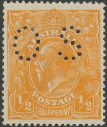 King George V, Perforated OS