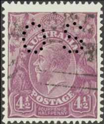 King George V, Perforated OS