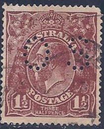 King George V, Perforated OS