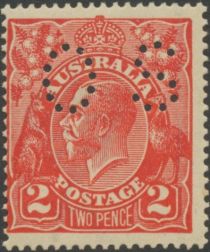 King George V, Perforated OS