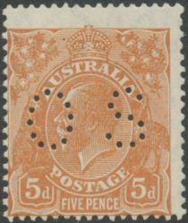 King George V, Perforated OS