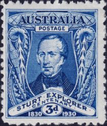 Centenary of Sturt's Exploration