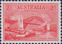 Sydney Harbour Bridge, 2d Typo