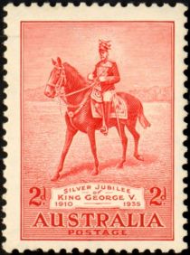 King George V on "Anzac"