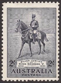 King George V on "Anzac"