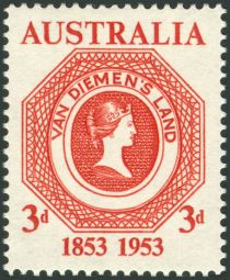 Centenary of First Tasmanian Postage Stamp