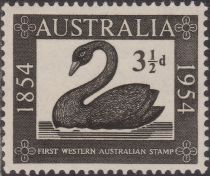 Centenary of First Western Australia Stamp (Black Swan)