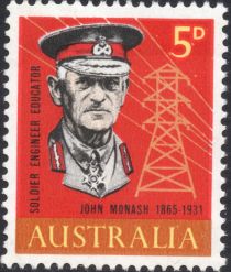 Birth Centenary of Sir John Monash (1865-1931)