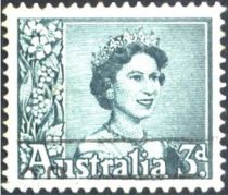 Queen Elizabeth, phosphor paper