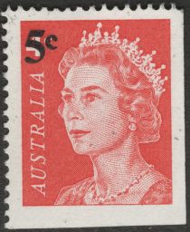 Queen Elizabeth II 5c Surcharge - I(BR)