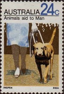 Animals Aid to Man - Seeing-eye Dog