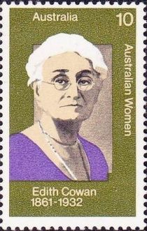 Edith Cowan (1861-1932) - P(14 x 14½)