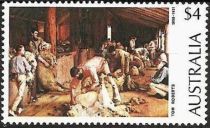 Shearing the Rams, Tom Roberts