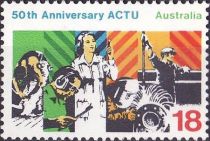 50th Anniversary of Australian Council of Trade Unions(ACTU)