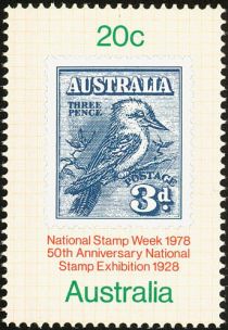 National Stamp Week 1978 stamp