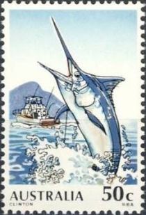 Deep Sea Fishing. Blue Marlin (Makaira nigricans)