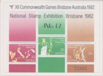 Commonwealth Games 1982 ANPEX overprint