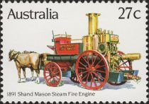 Shand Mason Steam Fire Engine, 1891