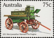 Merryweather Manual Fire Engine, 1851