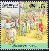 Raising the Flag, Sydney Cove, 26 January 1788