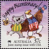 Bicentenary of Australia - Joint Stamp With USA