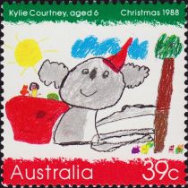 Christmas - Koala as Father Christmas