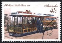 Cable Tram, Melbourne, 1886