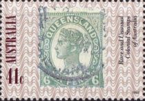 Queensland, 1897 6d. Stamp (unissued)