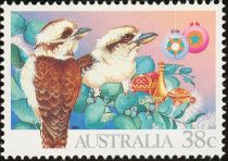 Laughing Kookaburra (Dacelo novaeguineae) and Gifts