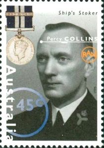 Chief Petty Officer Percy Collins (1905-1990) and DSO & Bar