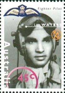 Warrant Officer Len Waters (1924-1993) and RAAF Wings