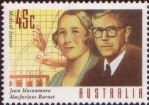 Dame Jean Macnamara & Sir Macfarlane Burnet (Viruses)