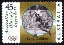 Betty Cuthbert Running