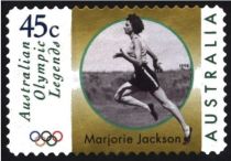 Marjorie Jackson Running