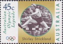 Shirley Strickland Hurdling