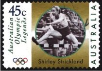 Shirley Strickland Hurdling