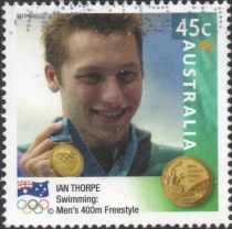 Ian Thorpe 400m Freestyle, offset