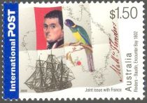 Flinders, Port Lincoln Parrot, "Investigator" (ship) and Map