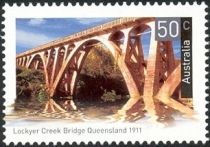 Lockyer Creek Bridge, Queensland, 1911