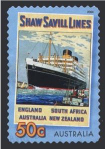 Shaw Savill Lines - Dominion Monarch