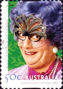 Dame Edna Everage 1982 (Self Adhesive)