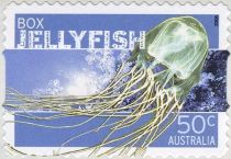 Box Jellyfish (Chironex fleckeri) - Coil stamp